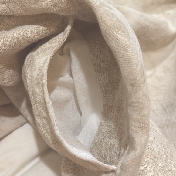 RACHEL ZOE Linen Blend Jacquard Mini Dress sz XL - Picture 6 of 7